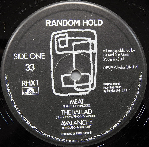 Random Hold : Random Hold (12", EP)