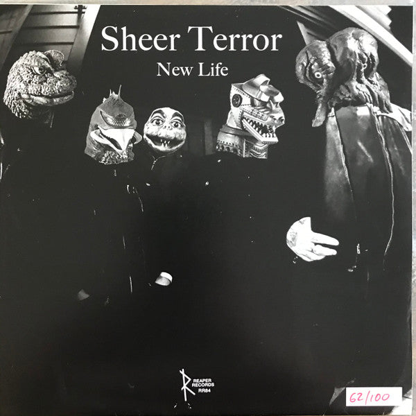 Sheer Terror : New Life (Flexi, 7", S/Sided, Num, Blu)