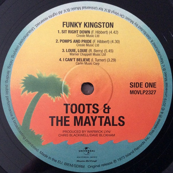 Toots & The Maytals : Funky Kingston (LP,Album,Reissue)