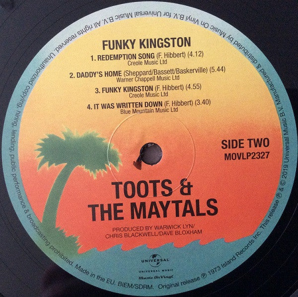 Toots & The Maytals : Funky Kingston (LP,Album,Reissue)