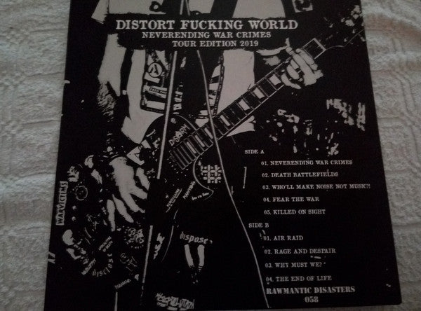 Disease (7) : Neverending War Crimes Tour 2019 Limited Edition (12",45 RPM,Limited Edition)