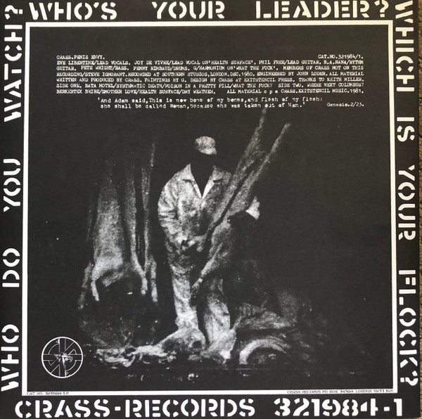 Crass : Penis Envy (LP,Album,Reissue,Remastered,Stereo)
