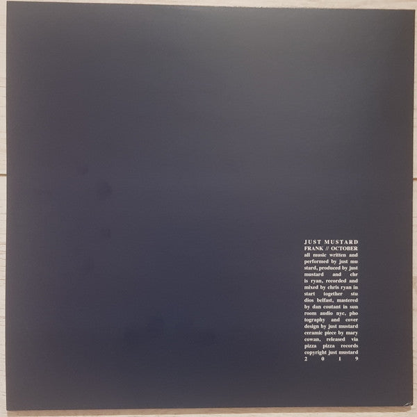 Just Mustard : Frank / October (12", Single, Ltd)