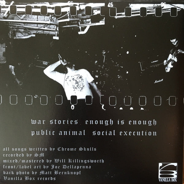 Chrome Skulls : The Metal Skull (7",45 RPM,EP)