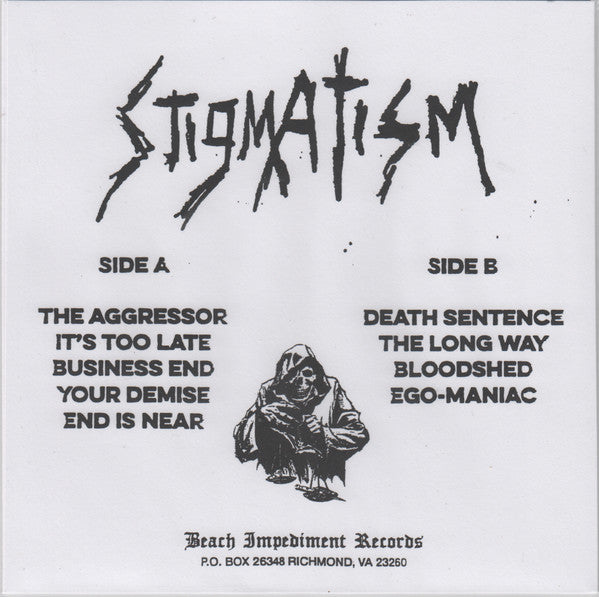 Stigmatism : Stigmatism (7",45 RPM,Repress)