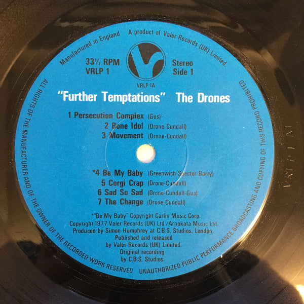 Drones, The : Further Temptations (LP,Album)