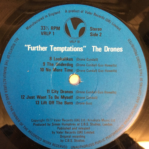 Drones, The : Further Temptations (LP,Album)