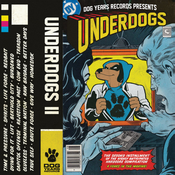 Various : The Underdogs II (Cass, Comp, Ltd, Num, Yel)