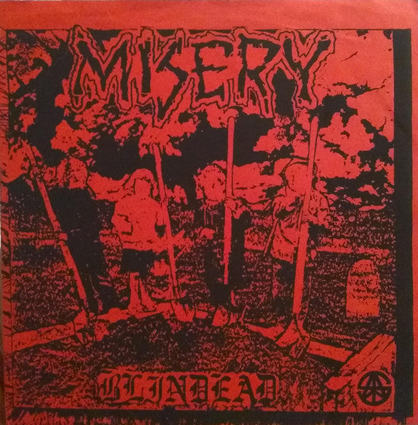 Misery (4) : Blindead (7", EP, Red)