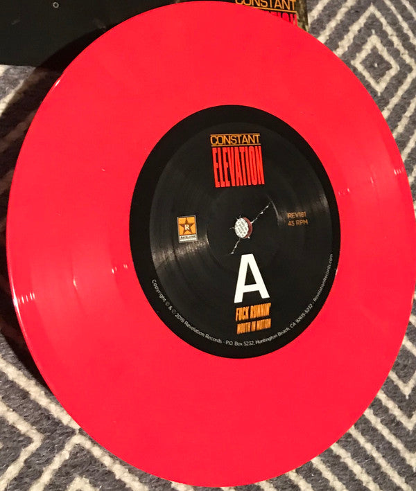 Constant Elevation (3) : Constant Elevation (7", EP, Red)