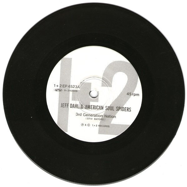 Jeff Dahl W/ American Soul Spiders : Livin' In The Shadows (7",45 RPM)