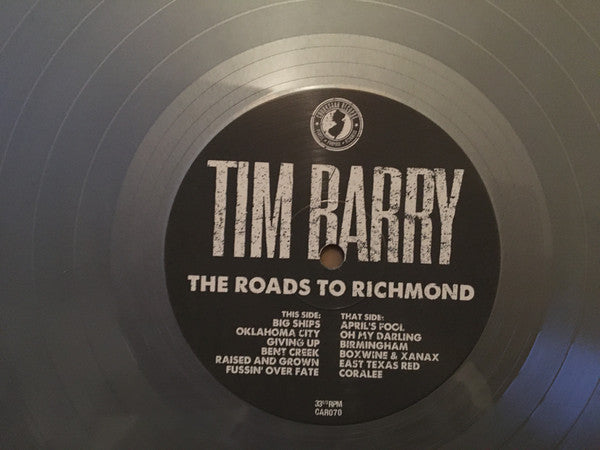 Tim Barry : The Roads To Richmond (LP, Ltd, Sil)