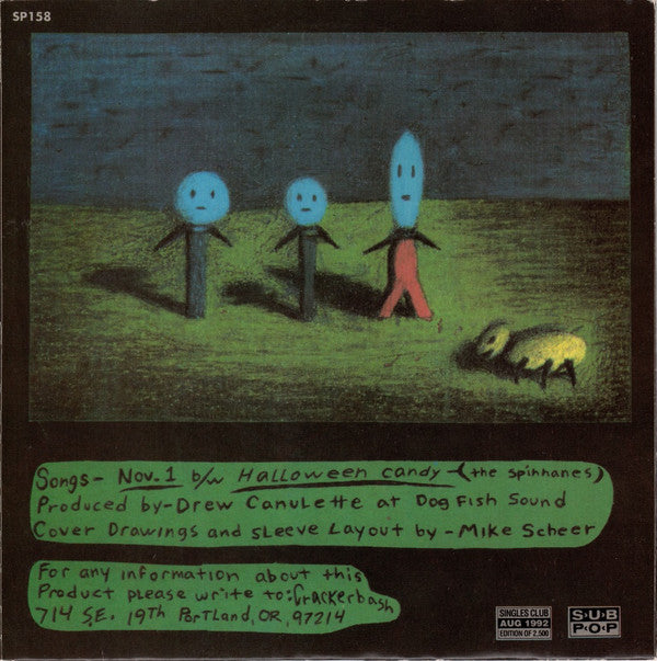 Crackerbash : Nov. 1 (7",45 RPM,Single,Limited Edition)