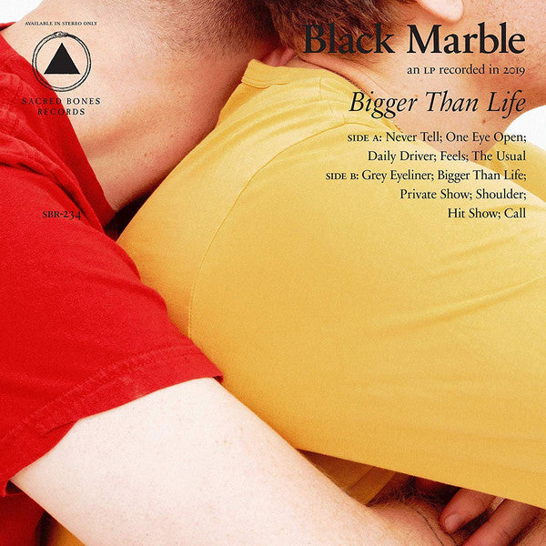 Black Marble : Bigger Than Life (LP,Album,Limited Edition,Stereo)