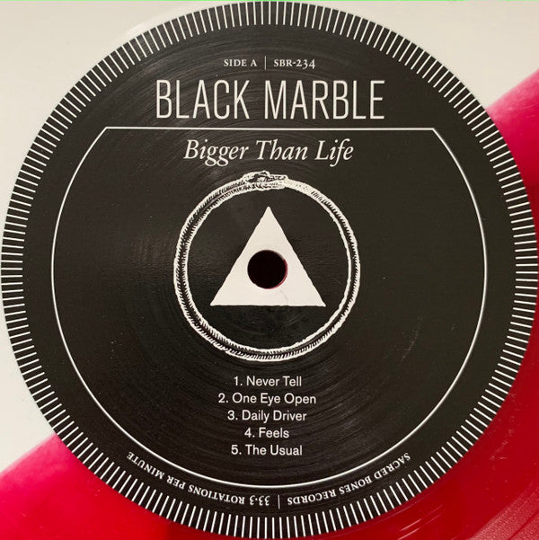 Black Marble : Bigger Than Life (LP,Album,Limited Edition,Stereo)