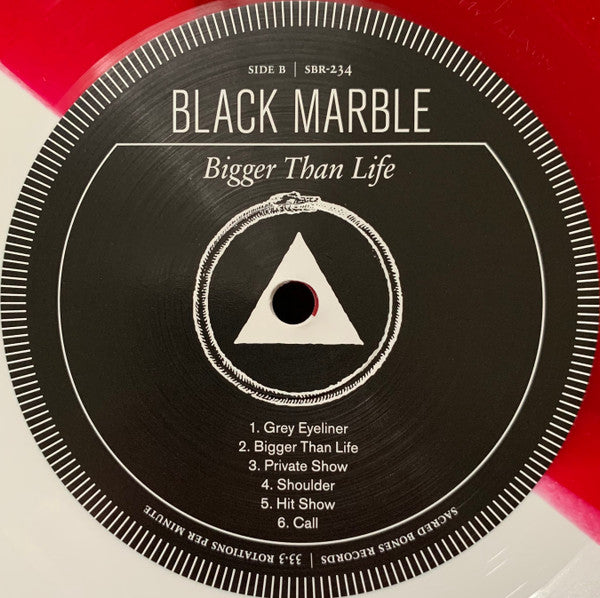 Black Marble : Bigger Than Life (LP,Album,Limited Edition,Stereo)