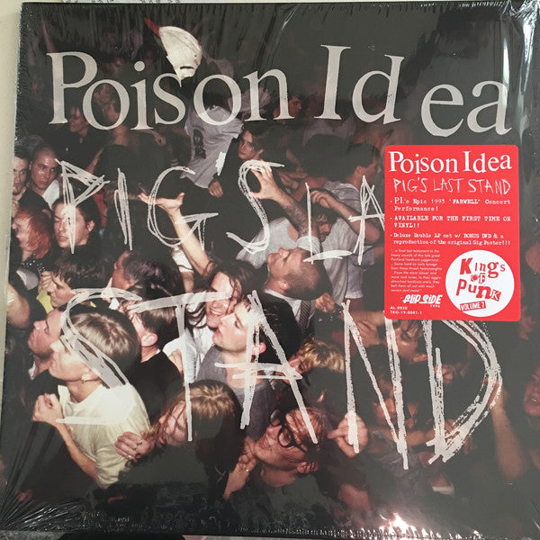 Poison Idea : Pig's Last Stand (2xLP, RE + DVD-V)