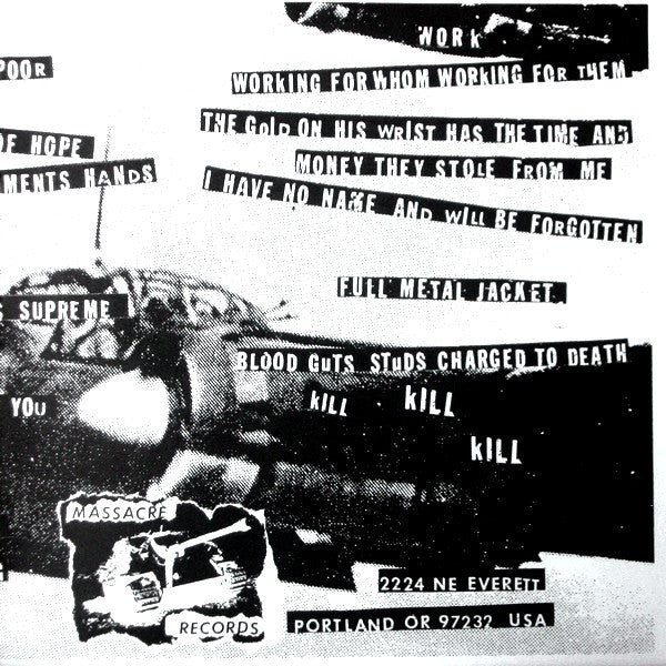 Blood Spit Nights : Full Metal Jacket (7")