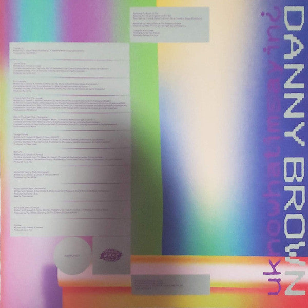 Danny Brown (2) : uknowhatimsayin¿ (LP,Album)