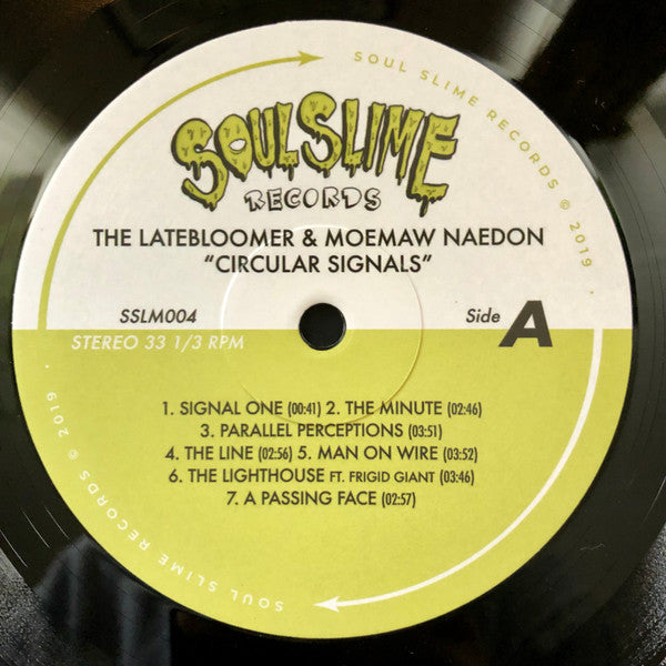 Moemaw Naedon, The Latebloomer : Circular Signals (12", Album, Ltd)