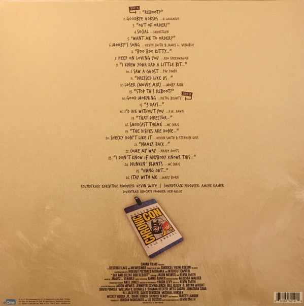 Various : Jay & Silent Bob Reboot (Original Motion Picture Soundtrack) (LP,Album,Record Store Day)