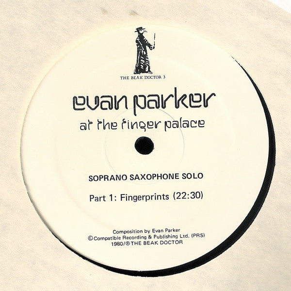 Evan Parker : At The Finger Palace (LP,Album)