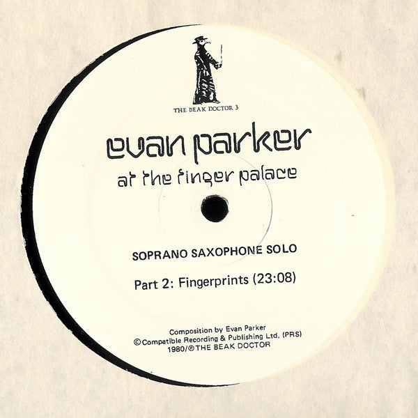 Evan Parker : At The Finger Palace (LP,Album)