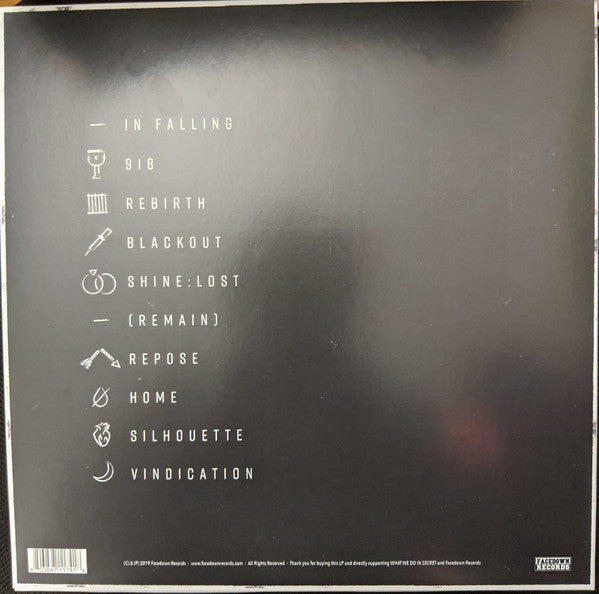 What We Do In Secret : Repose (LP, Ltd, Bla)