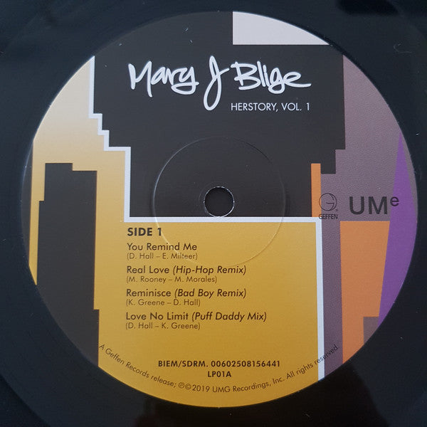 Mary J. Blige : HERstory, Vol. 1 (LP,Compilation)