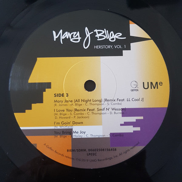 Mary J. Blige : HERstory, Vol. 1 (LP,Compilation)