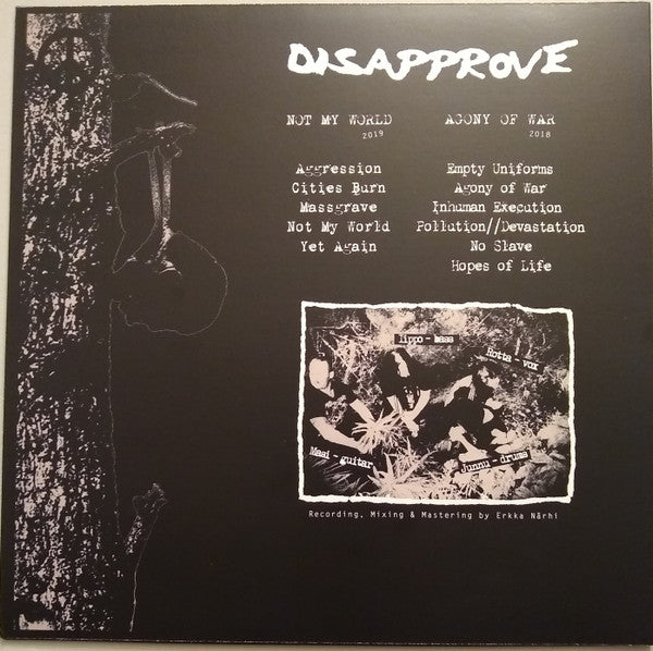 Disapprove : Devastation (12",45 RPM,Compilation)
