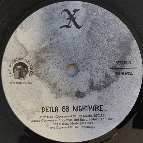 X (5) : Delta 88 Nightmare (7",45 RPM,Single)