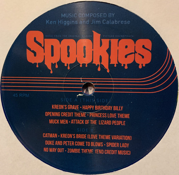 Ken Higgins, James Calabrese : Spookies (LP, Album, Ltd, RP, 140)