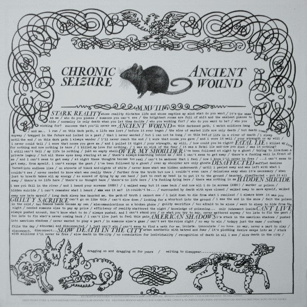 Chronic Seizure : Ancient Wound (12",45 RPM,Album)