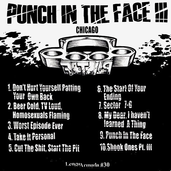 Punch In The Face : Punch In The Face !!! (7",45 RPM)