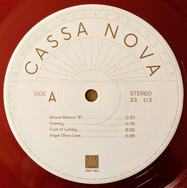 落日飛車 : Cassa Nova 半熟王子  (LP,Album,Numbered,Reissue,Stereo)