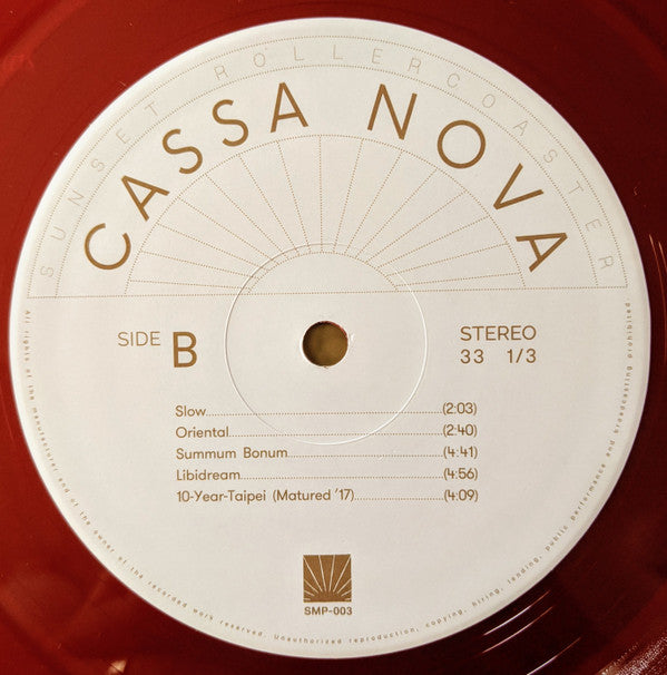 落日飛車 : Cassa Nova 半熟王子  (LP,Album,Numbered,Reissue,Stereo)