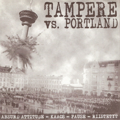 Various : Tampere vs. Portland (7", Comp)