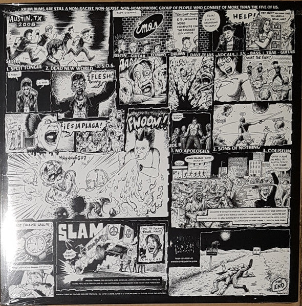Krum Bums : Same Old Story (12",45 RPM,Reissue)