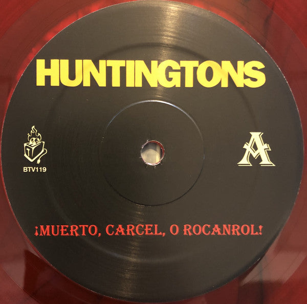 Huntingtons : ¡Muerto, Carcel, O Rocanrol! (LP, Album, Red)