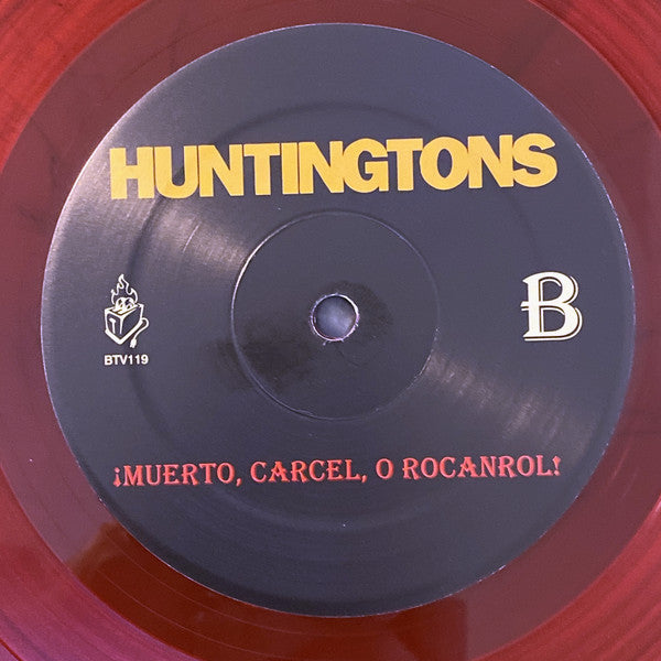 Huntingtons : ¡Muerto, Carcel, O Rocanrol! (LP, Album, Red)