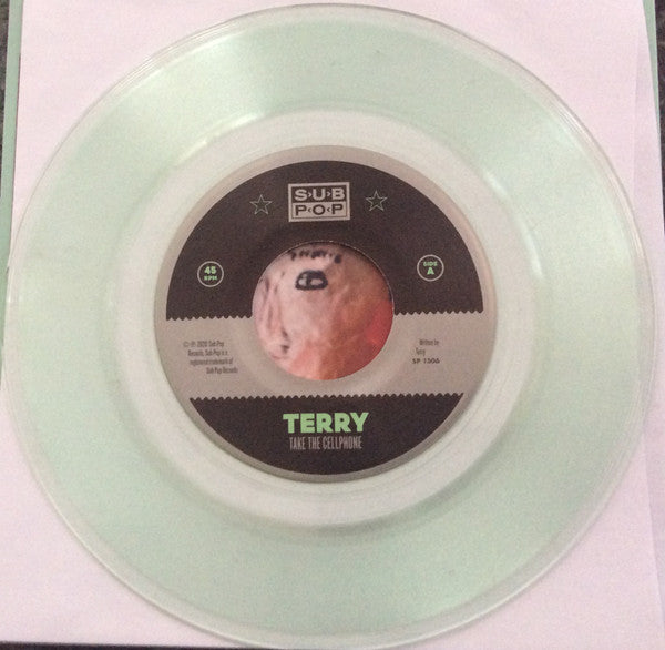 Terry (53) : Take The Cellphone b/w Debt And Deficit Disaster (7",Club Edition)
