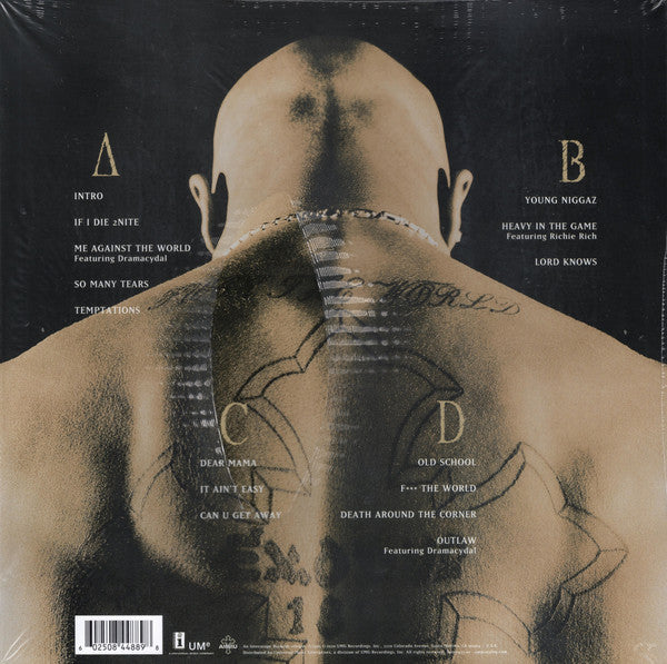2Pac : Me Against The World (LP,Album,Reissue,Stereo)