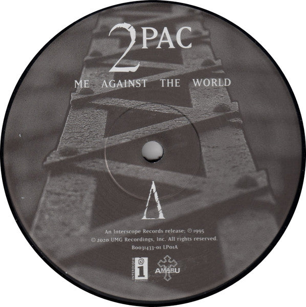 2Pac : Me Against The World (LP,Album,Reissue,Stereo)