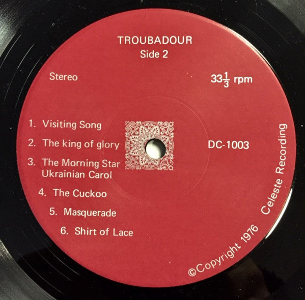 Dorothy Carter : Troubadour  (LP,Album)