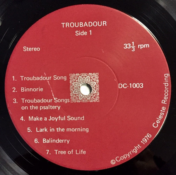 Dorothy Carter : Troubadour  (LP,Album)