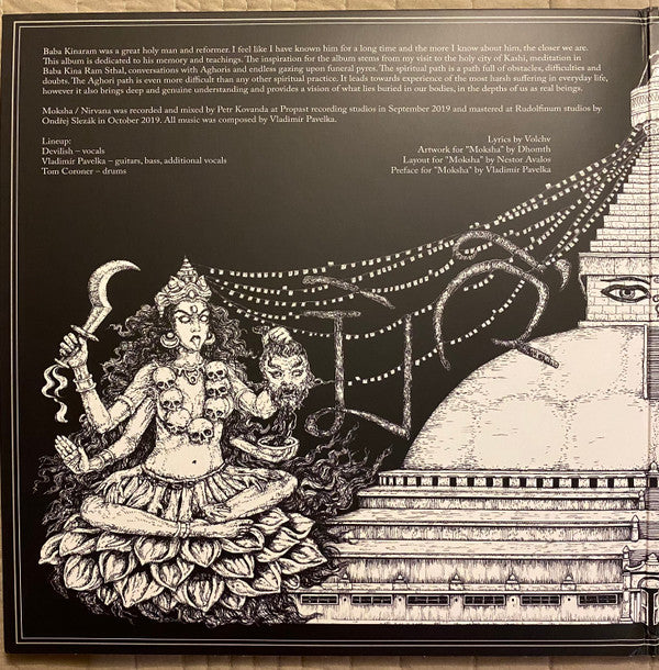Cult Of Fire : Moksha / Nirvana (LP,Album)