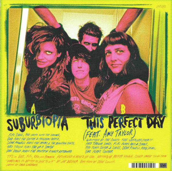 Tropical Fuck Storm : Suburbiopia B/W This Perfect Day (7", Single, Ltd, Dou)