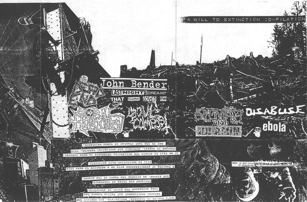 Various : A Will To Extinction (7",33 ⅓ RPM,EP,Compilation)
