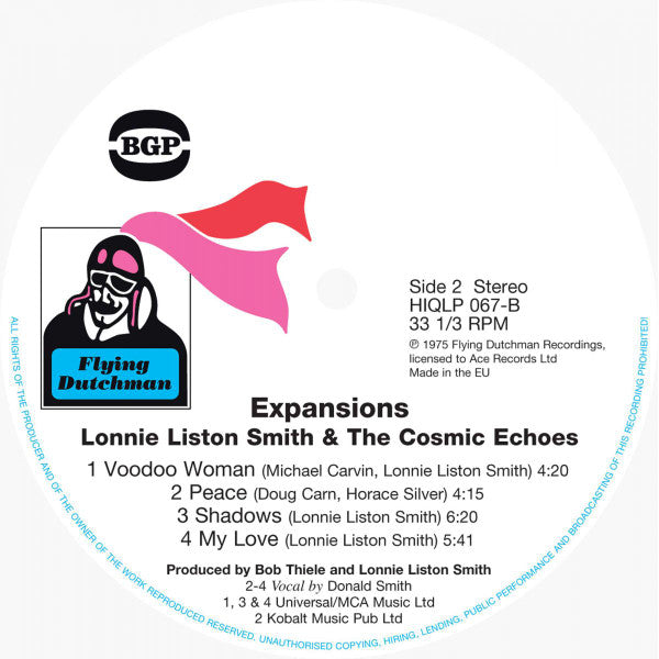 Lonnie Liston Smith And The Cosmic Echoes : Expansions (LP,Album,Reissue)